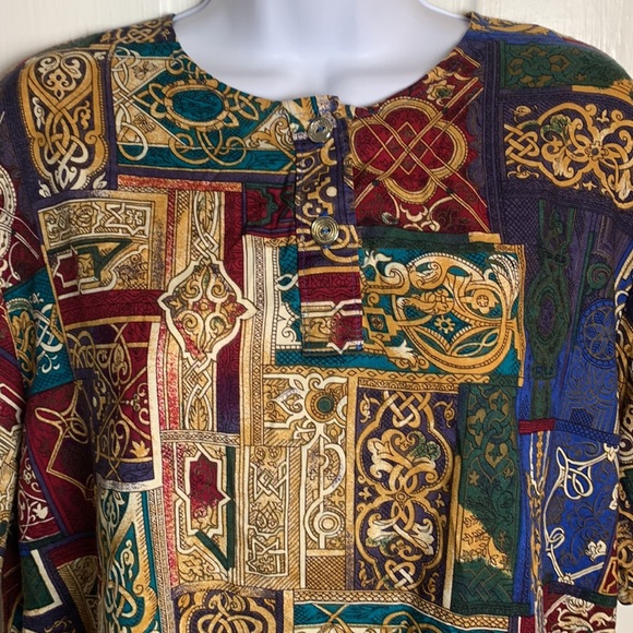 Plus Preferred Multicolor Blouse Size 20W/40 - Picture 3 of 9